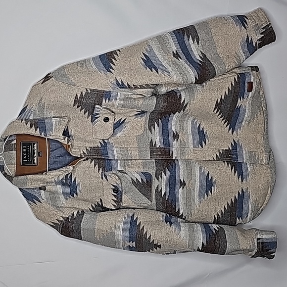 Jachs Other - Jachs New York outdoor Indian tribal western button down wool blend jacket sz Lg